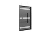 Vægbeslag, AV-Beslag & AV-Møbler - Multibrackets M Pro Series enclosure - Large - for LCD display - wire - black - Maks 55 kg - Maks størrelse 85" - 7350022739222