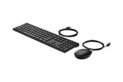 Tastatur - HP Desktop 320MK - Tastatur & Mus sæt - Dansk - Sort - 9SR36UT#UUW