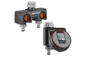 Havevanding - Gardena 2-vejs vandfordeler m. Flex vandingscomputer - 01895-20.000.00