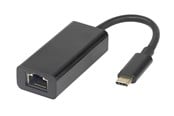 Netværksadapter (netkort, printserver mv.) - Deltaco USB-C Gigabit Network Adapter with MAC Address Pass-Through - USBC-GIGA-MAPT
