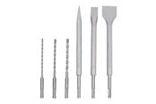 Bor & bits - Makita D-58920 Drill Bit and Chisel Set 6 Pieces - D-58920