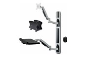 Vægbeslag, AV-Beslag & AV-Møbler - StarTech.com Wall Mount Workstation VESA Mount For 32" Monitors - Maks 10 kg - Maks størrelse Up to 27" / 32" (ultra-wide) - 2PASTSC-WALL-MOUNT