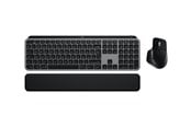 Tastatur - Logitech MX Keys S Combo Space Grey - For Mac - US International - Tastatur & Mus sæt - Universal - Grå - 920-012845