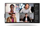 Infoskærme & Digital Skiltning - Dell P5525QC 55" Class (54.64" viewable) LED-backlit LCD display - 4K - for conference - DELL-P5525QC