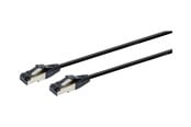 Netværkskabel - Gembird Cablexpert patch cable - 7.5 m - black - Sort - 7.5m - PP8-LSZHCU-BK-7.5M
