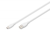 USB kabel - DIGITUS - USB-C cable - USB to 24 pin USB-C - 50 cm - AK-300340-005-W