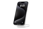 Mobil - Adaptere & Opladere - Belkin BoostCharge wireless charging stand - magnetic foldable with Qi2 - + AC power adapter - 15 Watt - WIB007VFWH