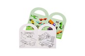 Kreativt Legetøj - LG-Imports Coloring Book with Vehicle Stickers - 6876