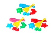 Udendørsleg - Happy Summer Beach Toy Set 5 pcs assorted - 303008