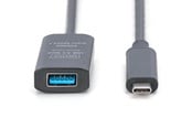 USB kabel - DIGITUS Active USB-C Extension Cable - 5m - DA-73113