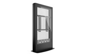 Vægbeslag, AV-Beslag & AV-Møbler - Multibrackets M Pro Series stand - back-to-back - for 2 LCD displays - enclosure totem - black - Maks 50 kg - Maks størrelse 65" - 7350073731565