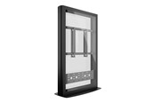 Vægbeslag, AV-Beslag & AV-Møbler - Multibrackets M Pro Series stand - back-to-back - for 2 flat panels - enclosure totem - black - Maks 50 kg - Maks størrelse 75" - 7350073731572