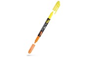 Skrive- og Tegneværktøjer - Pentel  XSLW8/2-GFK Twin Checker gul/orange gul/grøn - XSLW8/2-GFK