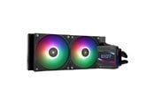CPU Køler - Thermalright Grand Vision 240 Argb Black - CPU Vandkøling - Max 30 dBA - Grand Vision 240 Argb Black