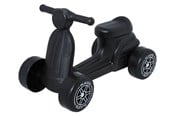 Udendørsleg - Plasto Scooter med lydløse hjul, sort - 1087000SVA