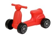Udendørsleg - Plasto Scooter med lydløse hjul, rød - 1087000REB