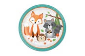Legetøj - Haza Witbaard Wild Ones Plates Forest Animals 8 pcs. - PC343945