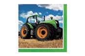 Legetøj - Haza Witbaard Tractor Napkins 16 pcs. - PC318051