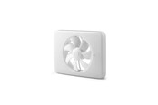 Ventilation - Fresh Intellivent 2.0 Ventilator, Fugtstyring og timer, Ø100 mm, hvid - 197270