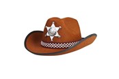 Kostumer - Boland - Hat Sheriff Junior Brown - 04107