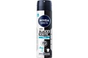 Parfume og dufte - Nivea Black & White Invisible Fresh Male Spray 150ml - 4006000104799