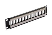 Netværkstilbehør - DeLOCK Keystone Patch Panel - 12 Ports - 43326