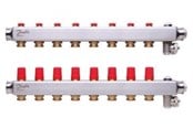 Gulvvarme - Danfoss gulvvarmemanifold 8+8 SSM - 088U0808