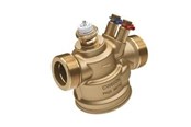Varmeautomatik - Danfoss AB-QM 4.0 flowbegrænser DN25 np/måleudtag, messing, afzinkningsfrit - 003Z8205