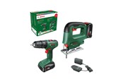 Skrue/Boremaskine - Bosch AKKUSLAGBOREMASKINE 18V 2X2AH M/EASYSAW - 06039D810A