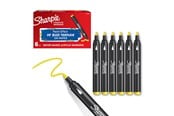 Skrive- og Tegneværktøjer - Sharpie Creative Akryl Paint Marker | Bullet spids | Gul | 6 stk - 2218063