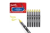 Skrive- og Tegneværktøjer - Sharpie Creative Akryl Paint Marker | Penselspids | Gul | 6 stk - 2218065