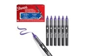 Skrive- og Tegneværktøjer - Sharpie Creative Akryl Paint Marker | Penselspids | Lilla | 6 stk - 2218116