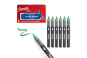 Skrive- og Tegneværktøjer - Sharpie Creative Akryl Paint Marker | Penselspids | Grøn | 6 stk - 2218124