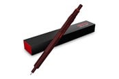 Skrive- og Tegneværktøjer - Rotring 600 Mechanical Pencil | HB Lead 0.5 mm | All-Metal Body Propelling Pencil | Chocolate Truffle | Non-Slip Knurled Grip & Hexagonal Barrel - 2204410