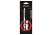Skrive- og Tegneværktøjer - Rotring rOtring Tikky Mekanisk Blyant Sæt | 0,5 mm | Blyrefiller | Hvidt Skaft - 2221251