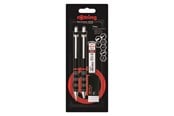 Skrive- og Tegneværktøjer - Rotring rOtring Tikky Mekanisk Blyant, Kuglepen, Viskelæder & Blyrefiller Sæt | HB Bly, 0,5 mm Blyant | Medium spids pen | Sort Skaft - 2221255