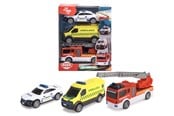 Legetøjsbil - Dickie 3-Pack Danske Redningskøretøjer - 203712015018