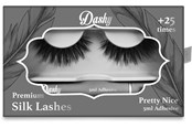Makeup - Dashy Premium Silk Lashes + 5 ml Adhesive Pretty Nice - 620004