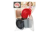 Legekøkken og udstyr - Ecoiffier 100% Chef Pans and Dining Set 8pcs. - 10990