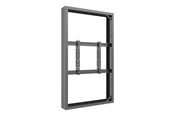 Vægbeslag, AV-Beslag & AV-Møbler - Multibrackets M Pro Series enclosure - medium - for LCD display - b2b - black RAL 9005 - Maks 50 kg - Maks størrelse 65" - 7350105217753