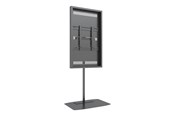 Vægbeslag, AV-Beslag & AV-Møbler - Multibrackets M Pro Series stand - single pole enclosure - black - Maks 50 kg - Maks størrelse 55" - 7350073738427