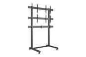 Vægbeslag, AV-Beslag & AV-Møbler - Multibrackets M Pro Series cart - for monitor / flat panel - video wall stand MBF 2x2Ux3 270 micro adjustable - black - Maks - Maks størrelse 65" - 7350105216909