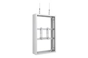 Vægbeslag, AV-Beslag & AV-Møbler - Multibrackets M Pro Series enclosure - medium - for 2 LCD displays - wire b2b - white - Maks 50 kg - Maks størrelse 43" - 7350022738867