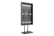 Vægbeslag, AV-Beslag & AV-Møbler - Multibrackets M Pro Series stand - dual pole enclosure high brightness floorbase - black - Maks 50 kg - Maks størrelse 75" - 7350022739284