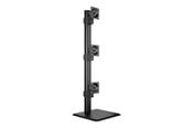 Vægbeslag, AV-Beslag & AV-Møbler - Multibrackets M stand - vertical - for 3 flat panels - HD VESA widescreen - black - Maks 45 kg - Maks størrelse 50" - 7350073730100
