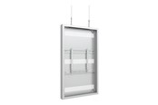 Vægbeslag, AV-Beslag & AV-Møbler - Multibrackets M Pro Series enclosure - low profile - for flat panel - high brightness wire medium - white - Maks 50 kg - Maks størrelse 65" - 7350022733596