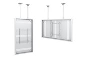 Vægbeslag, AV-Beslag & AV-Møbler - Multibrackets M Pro Series enclosure - Large - for LCD display - white RAL 9005 - Maks 50 kg - Maks størrelse 85" - 7350022739215