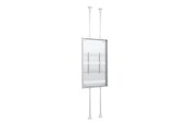 Vægbeslag, AV-Beslag & AV-Møbler - Multibrackets M Pro Series stand - fixed - for LCD display - enclosure - white - Maks 50 kg - Maks størrelse 85" - 7350022739253