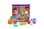 Konstruktionslegetøj - MEGA BLOCKS First Builders Big Building Bag 60 pcs - DCH54