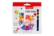 Hobby artikler - Bruynzeel Textile markers 8 pcs. - 60227008